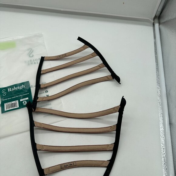 EUC Solely Jane Classic Comfort Sole Womens 9 Black Stripe w/Extra Raleigh KFT - Picture 9 of 9